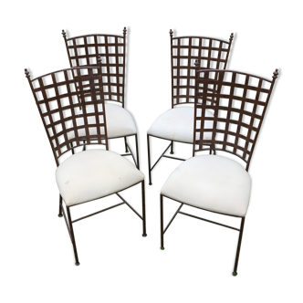 Wrought iron chairs