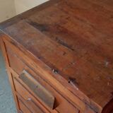 Meuble de métier, de bureau ancien 4 tiroirs