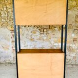 Vintage 2-compartment wall unit, 1960