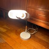 White swivel articulated lamp