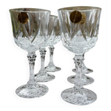 Crystal wine glasses from Arques Auteuil