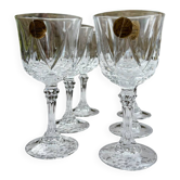 Verres à vin Cristal d’Arques Auteuil