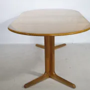 Mid Century Dining Table in Oak by Falster Furniture, 1970s