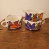 Set of 3 Villeroy and Boch Acapulco milk jugs / creamers