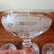 6 coupes à champagne en cristal de Baccarat