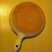 Ceramic fondue pot by Antoine Fazio Vallauris