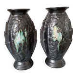 Pair of Art Deco vases 1940