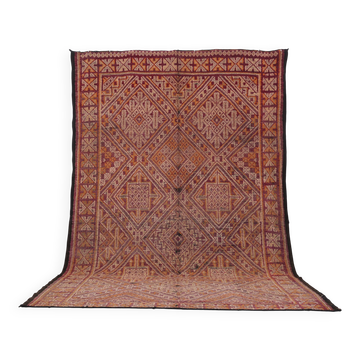 Tapis Beni Mguild vintage 208 x 315 cm - Tapis en laine berbère - Tapis marocain