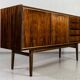 Mid Century Walnut Sideboard By S. Albracht, Poland, 1972