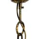 Beautiful large heavy 1960s Italian PoliArte glass ceiling lamp | Ø 52cm