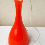 Orange glass suspension