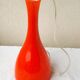 Orange glass suspension