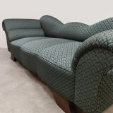 Art deco chaise longue lounge sofa 'Wave'