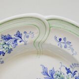 9 Antique KG Lunéville Plates, Regence Model