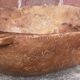 Old XXL planter or solid wood planter.