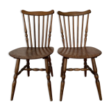 Set of 2 vintage Baumann Tacoma bistro chairs, circa 1960