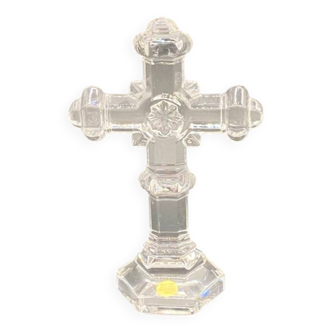 Lead Crystal Cross with rounded edges Made in Germany 🌟