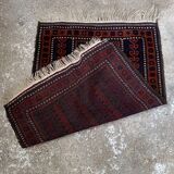 Tapis oriental en laine noué main 132/133 cm