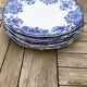 Set of 6 plates Dordrecht BFK Boch