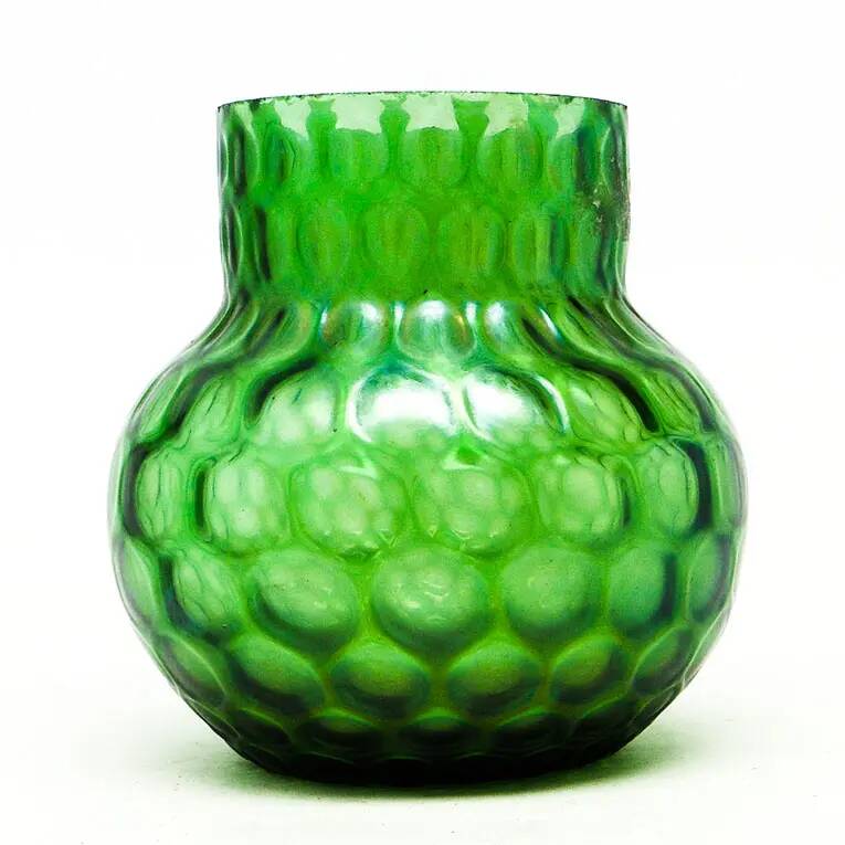 Art Nouveau vase, glass, Loetz, Czechoslovakia, early 20th century