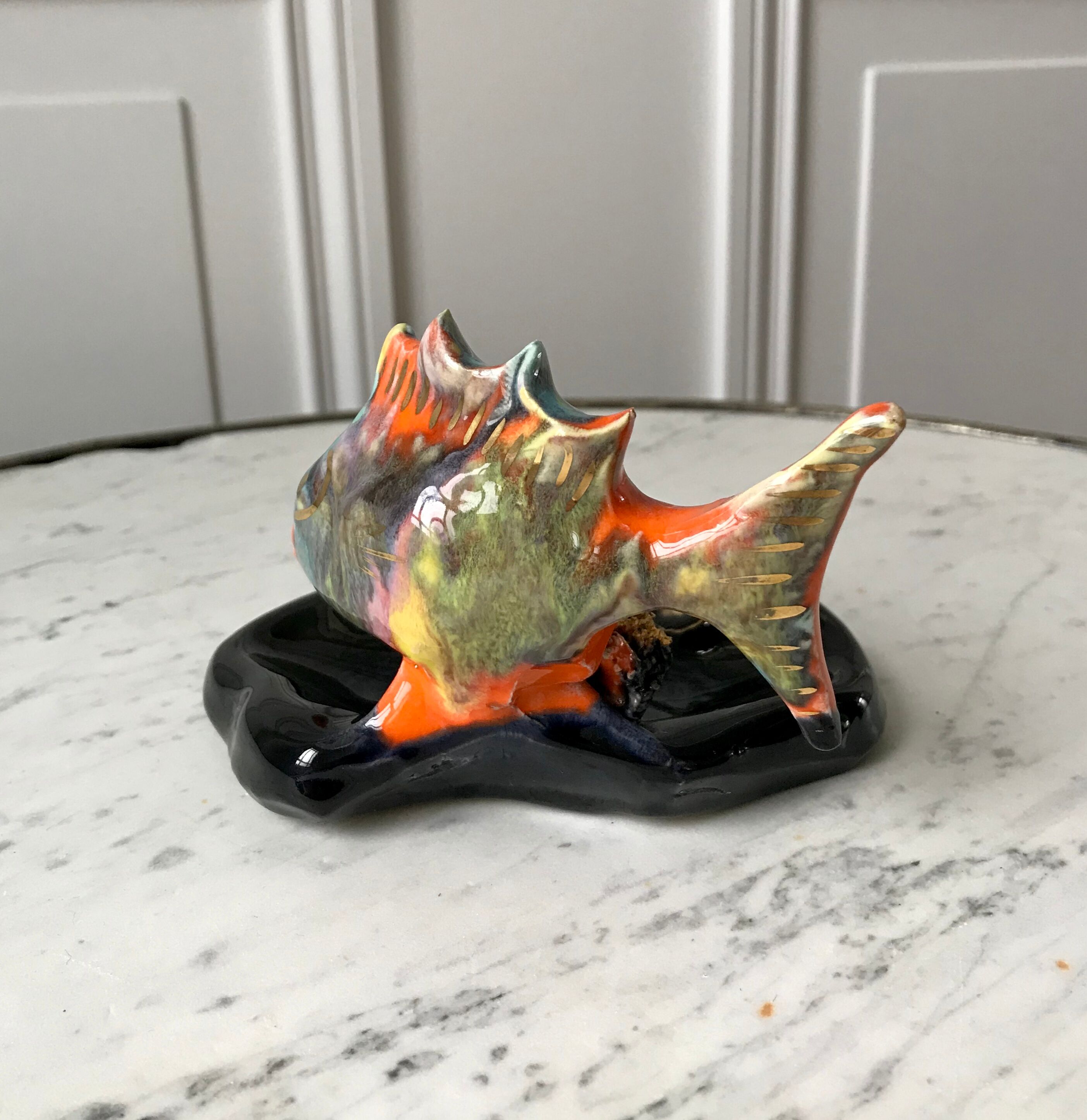 Ashtray / empty pocket fish Vallauris