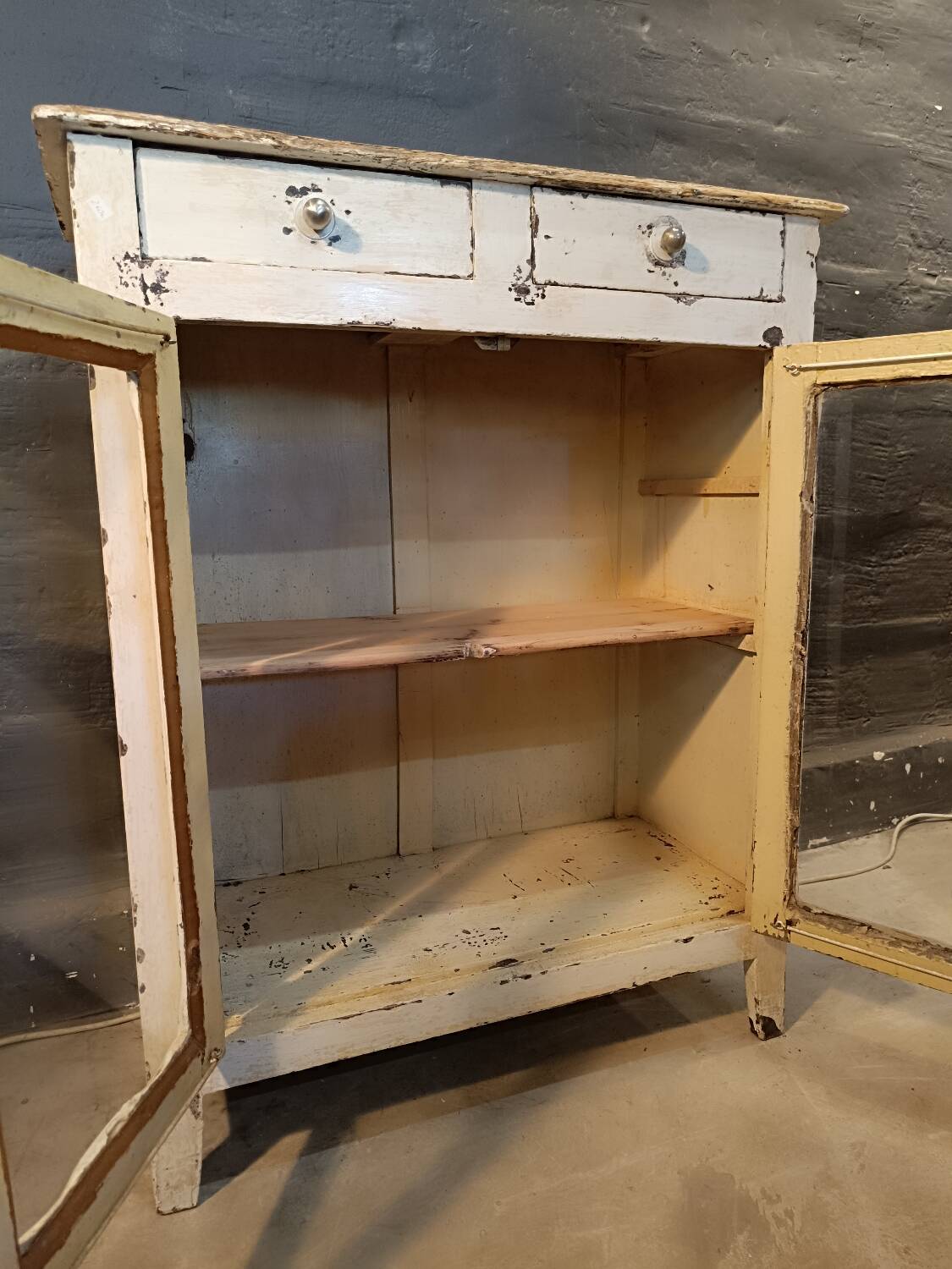 Parisian glass-fronted buffet