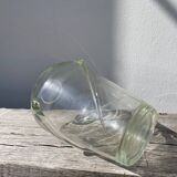 Murano transparent glass vase