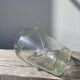 Murano transparent glass vase