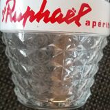 Vintage bistro decanter "St Raphael"