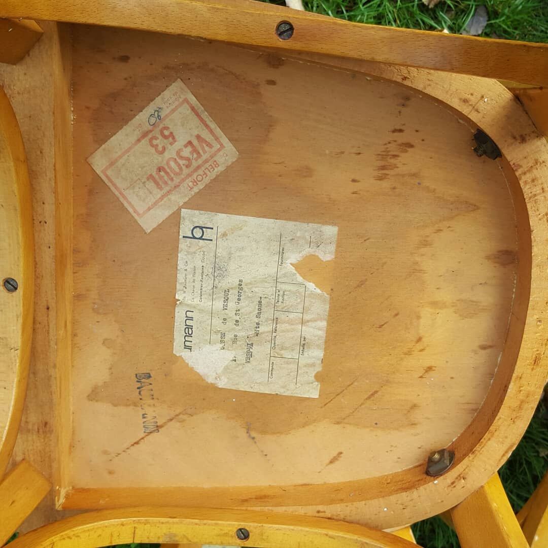 Set of 6 Baumann bistro chairs