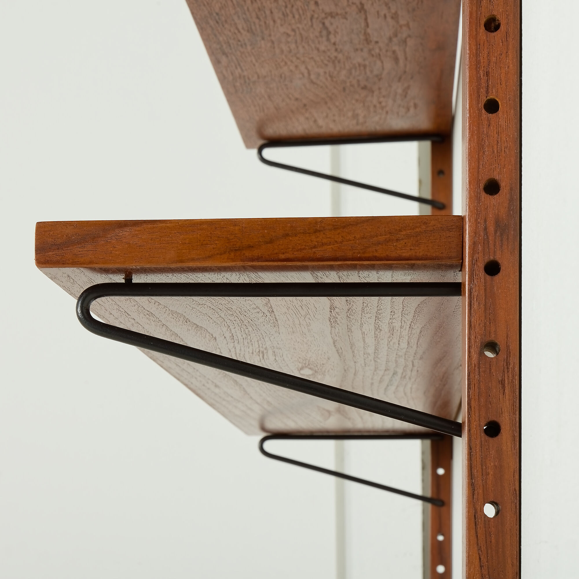 Scandinavian vintage wall unit with a console in the style of Poul Cadovius, 1960s