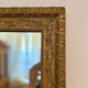 Period Mirror with Wooden and Gilded Stucco Frame – 19th Century Patina