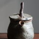 Théière artisanale en grès pyrité