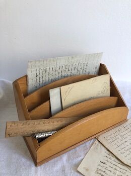 Mail sorter, desktop accessory