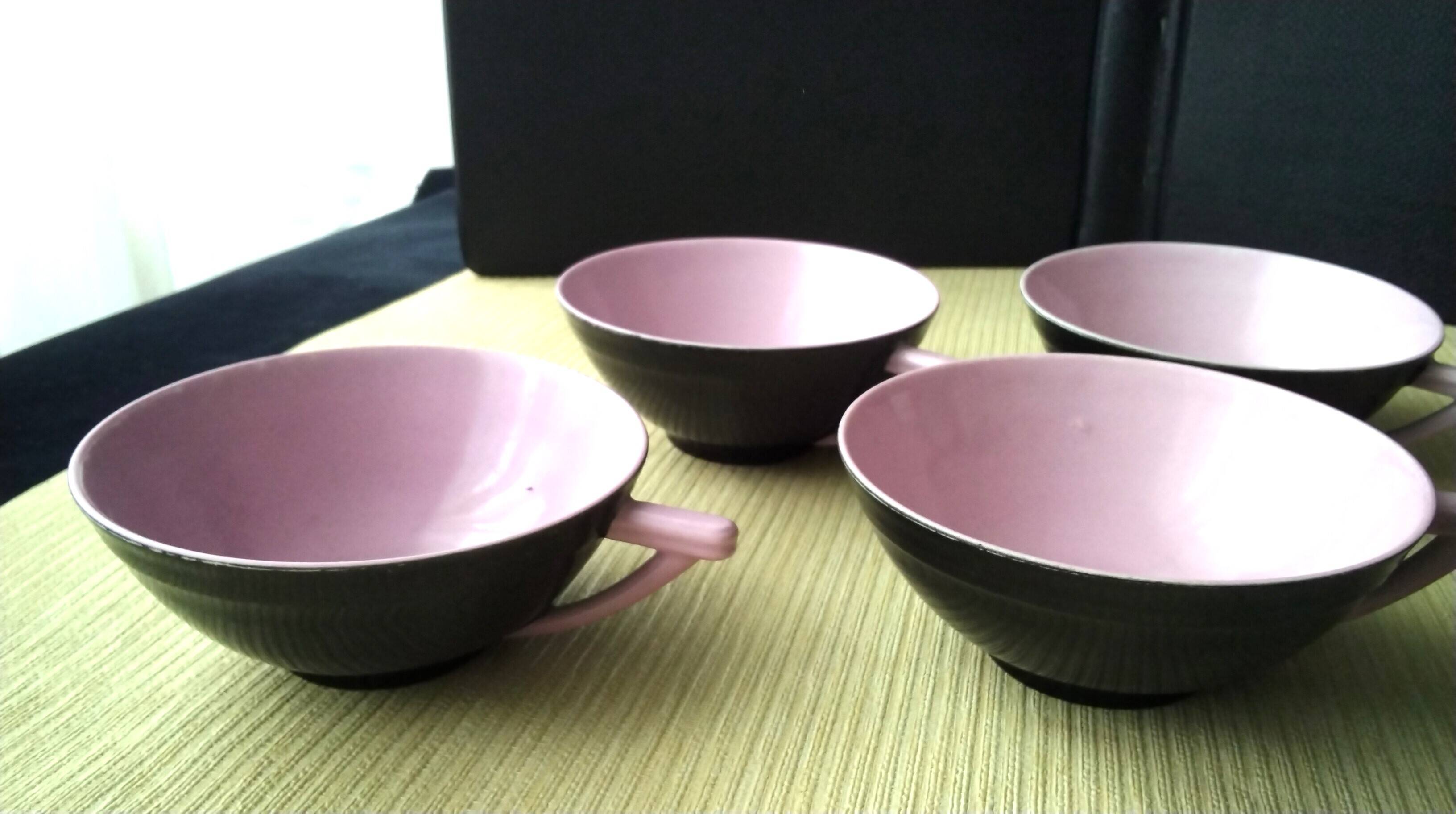 6 Limoges porcelain coffee or tea cups