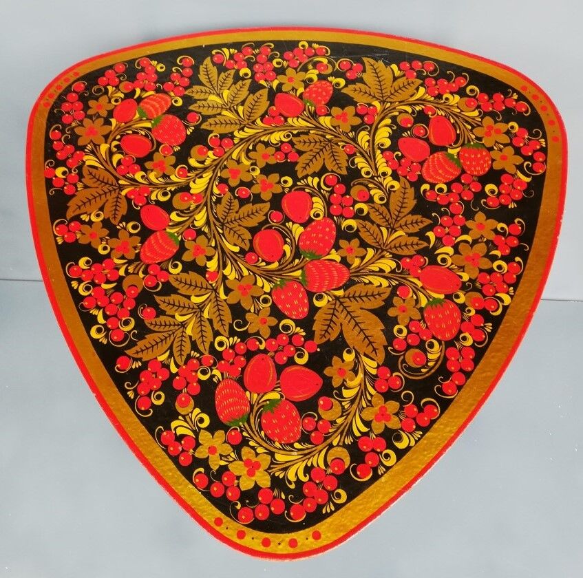 Vintage Russian tripod table