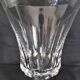 Set of 6 water glasses and 6 wine glasses in cut crystal Val Saint Lambert