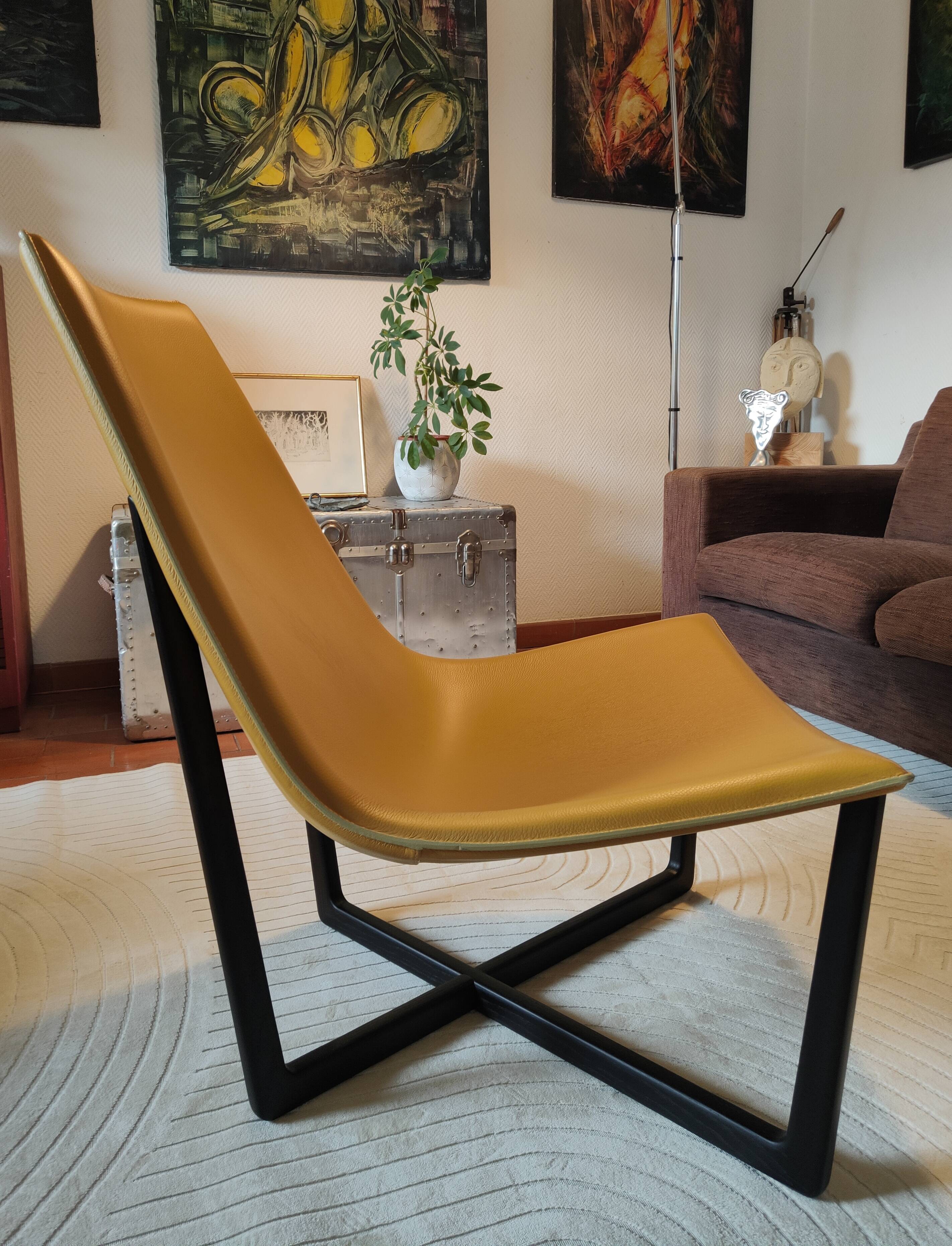 Jade lounge chair by Porro