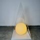 Pyramid & Glass Sphere Table Lamp By Harco Loor For Harco Loor Design, The Netherlands 1980S
