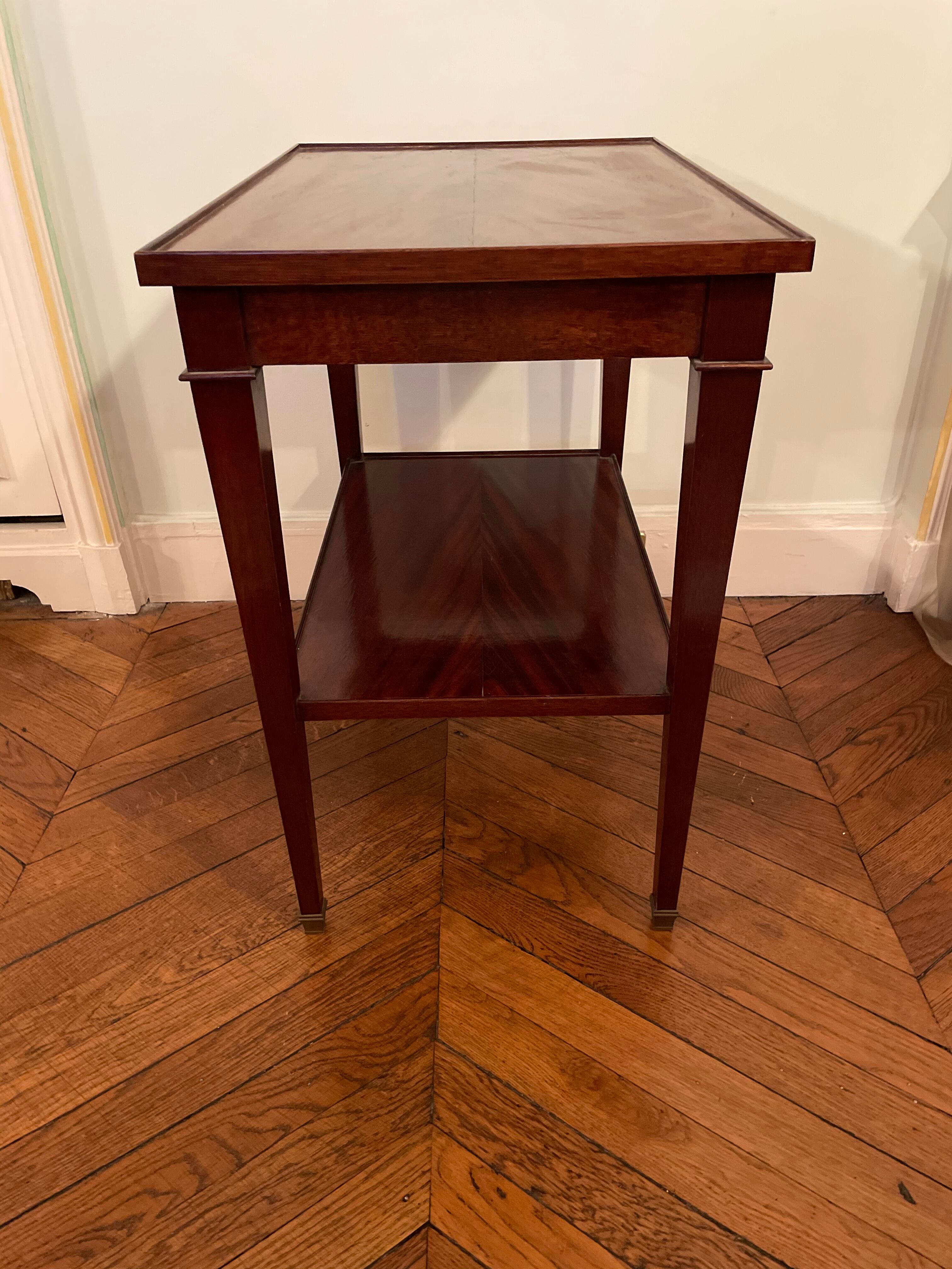 Side table, mahogany console