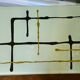 Table low signed vintage Lasco