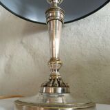 Silver metal Empire Lamp