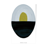 Totem jade illustration - 50 x 70 cm provided out of frame
