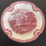 Johnson Bros pink saucer