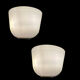 Murano Glass Sconces Set of 2 by De Majo