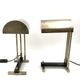 Diamant Art Studio Pair of Bauhaus cubist shaped Lamps. Marked 'New York 1938' & Numbered