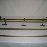 art deco wall coat rack from the 1930s