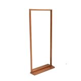 Large vintage rectangular mirror made in the 60s