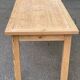 Renovated solid wood farmhouse dining table, 150cm