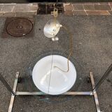 Vintage 70's style plastic pendant light